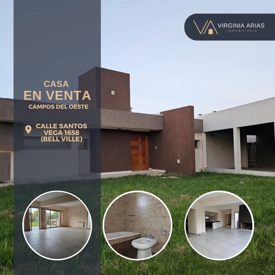 Se vende casa amplia &#8211; Campos del oeste