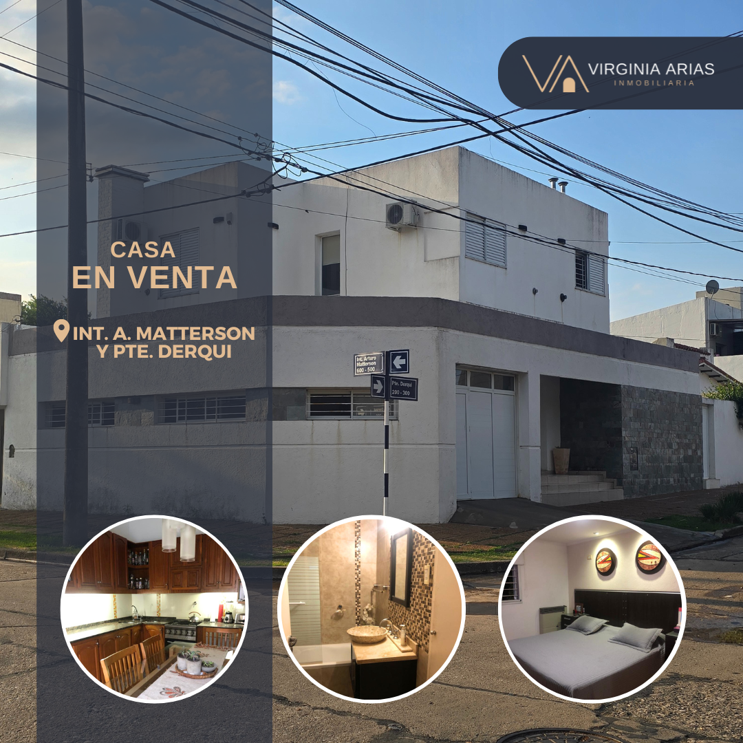 Casa en Venta &#8211; Int. Matterson y Pte. Derqui