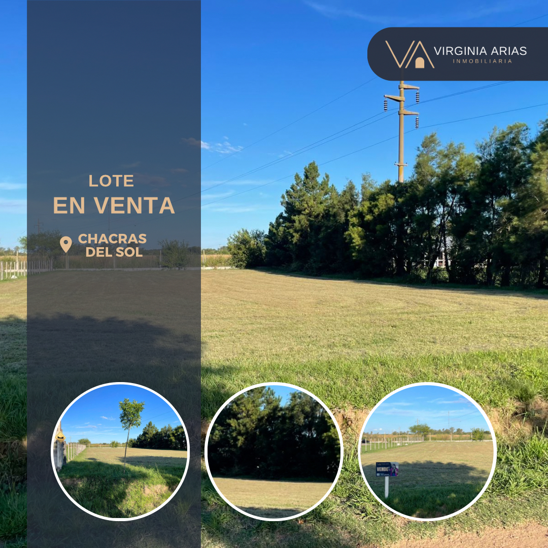 Lote en Venta &#8211; B° Chacras del Sol
