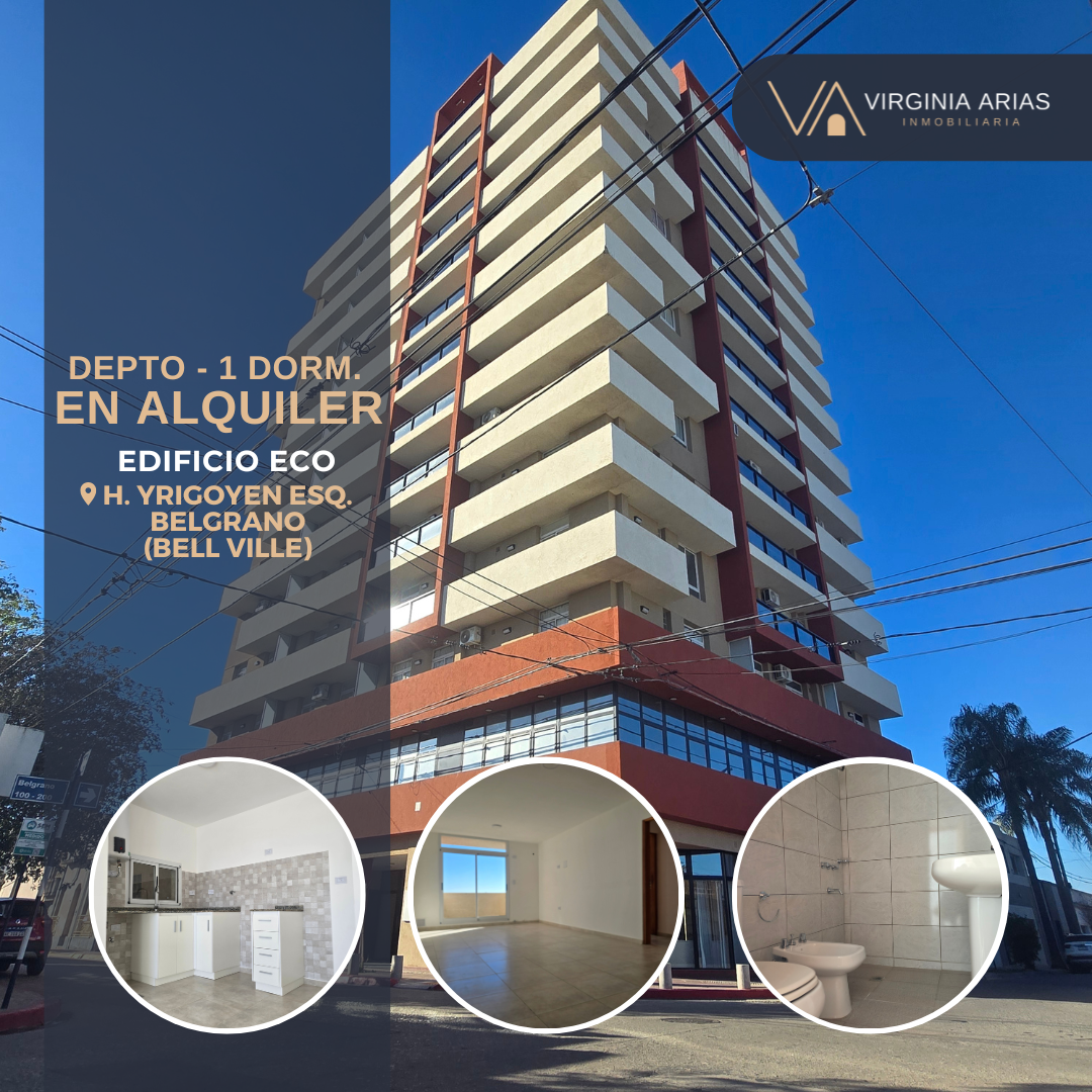 Depto en Alquiler &#8211; H. Yrigoyen esq. Belgrano