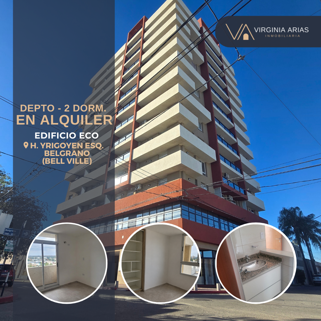 Depto en Alquiler – H. Yrigoyen esq. Belgrano