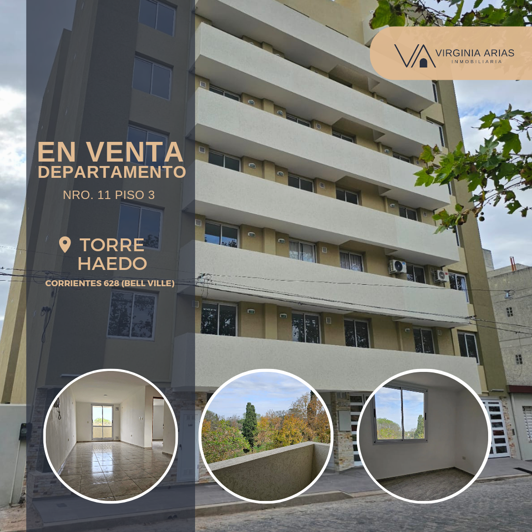 Depto. en Venta &#8211; Torre Haedo