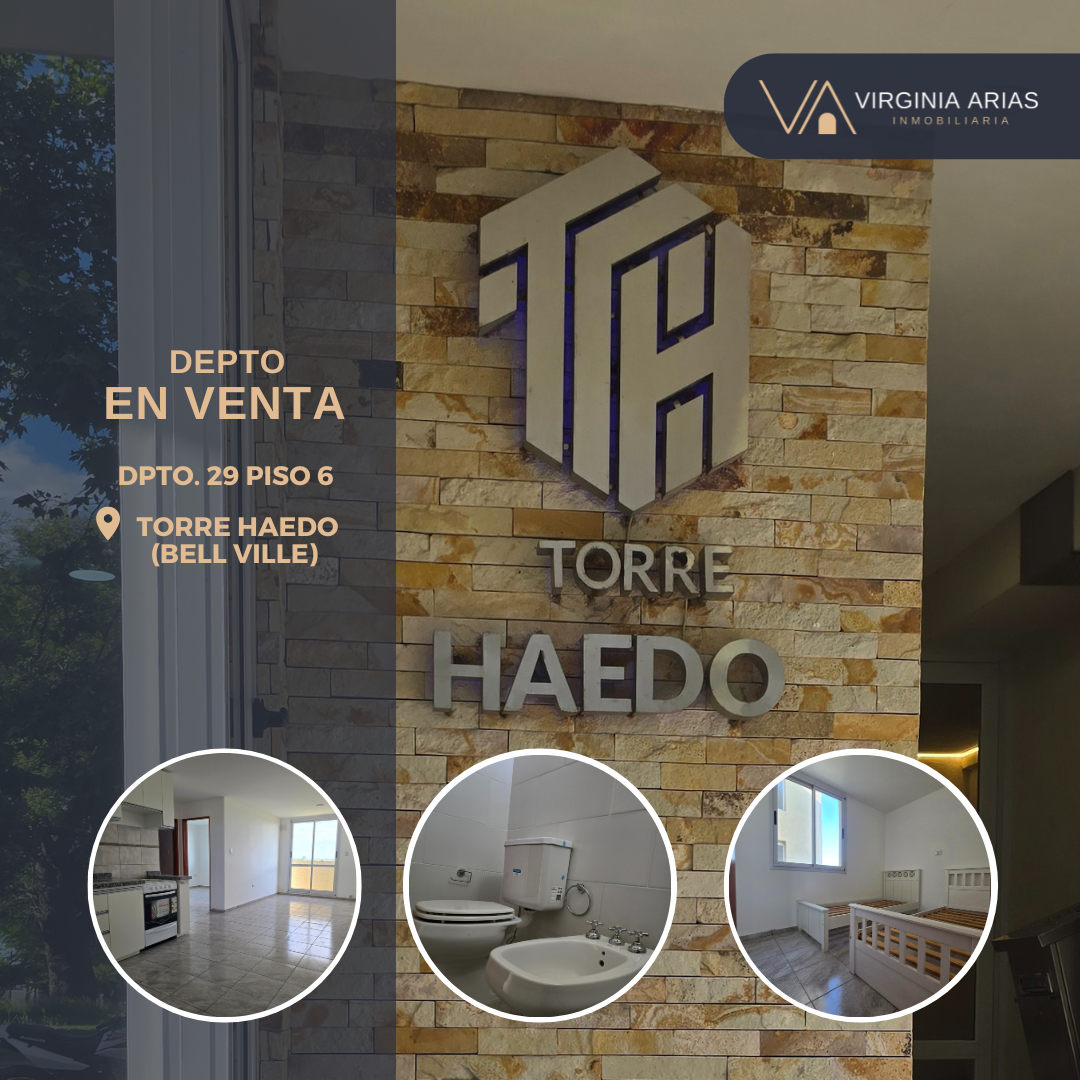 Depto. en Venta &#8211; Torre Haedo