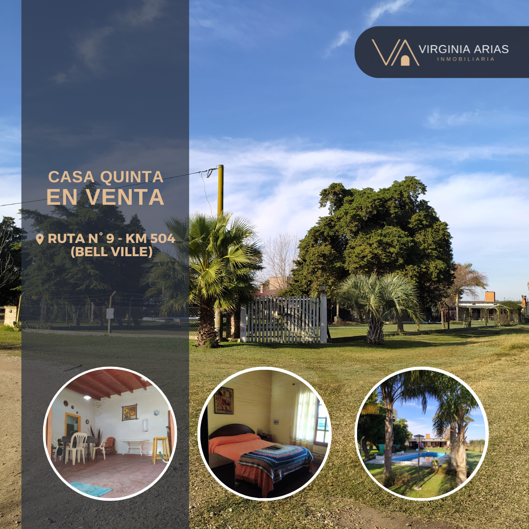 Casa Quinta en Venta &#8211; Ruta 9 &#8211; Km 504