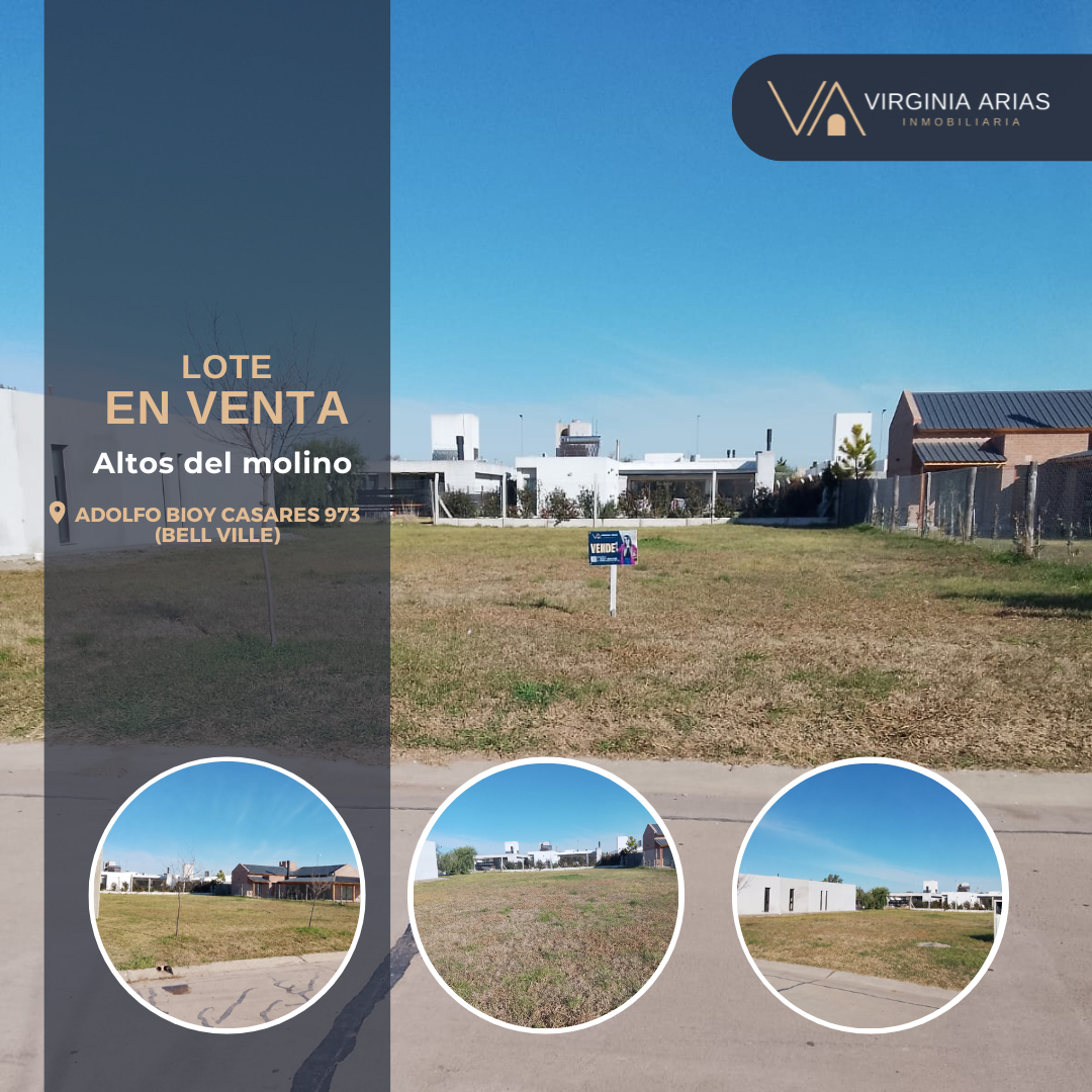 Lote en Venta &#8211; Adolfo Bioy Casares 973.