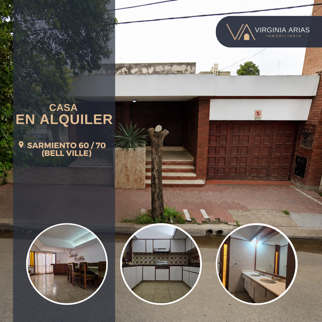 Casa en Alquiler &#8211; Sarmiento 60 / 70