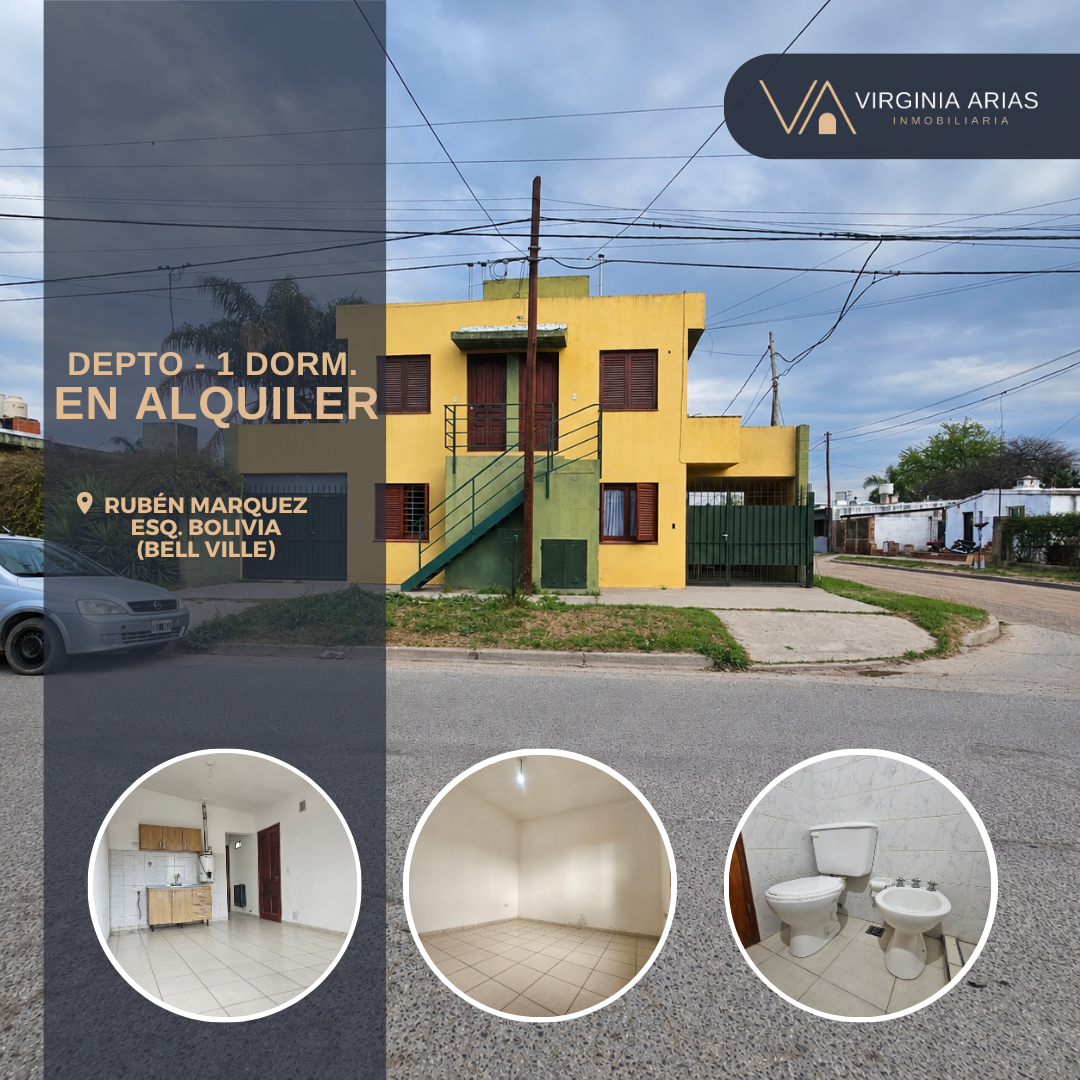 Depto en Alquiler &#8211; Rubén Márquez esq. Bolivia