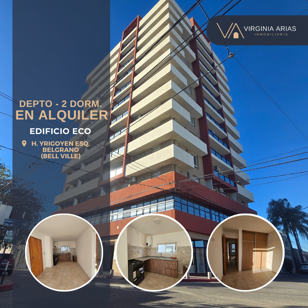 Depto en alquiler &#8211; H. Yrigoyen esq. Belgrano