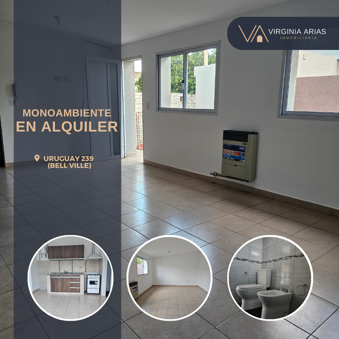 Monoambiente en alquiler &#8211; Uruguay 239